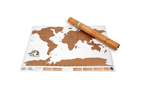 Weltkarte Scratch Map